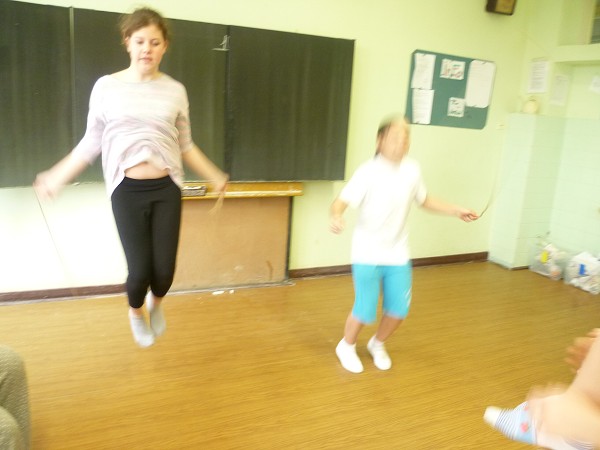 Skok přes švihadlo